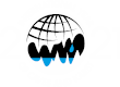 Logotipo do Ano Internacional das Cavernas e do Carste em branco